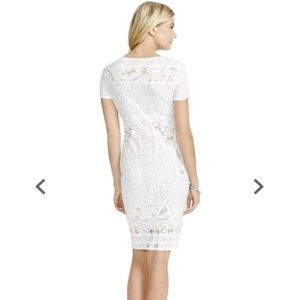 Maternity Jessica Simpson Knit Lace Dress
